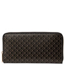 Calvin Klein Emblem AOP Long Zip - Geldbörse 4cc 19 cm (black aop)