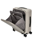 Echolac Celestra FA - 4 - Rollen - Kabinentrolley 14" S 55 cm erw. USB (white sand) - Markenkoffer