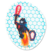 Ergobag Zubehör Klettie - Funkel (Robot)