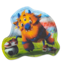 Ergobag Zubehör Klettie - Contorno (individual) (Monster Fútbol)