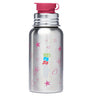 Ergobag Zubehör - Pura 500 ml Edelstahl Trinkflasche (Prinzessin) - Markenkoffer