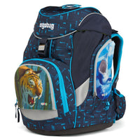 Ergobag Zubehör - Juego de cremalleras para bolsillos laterales 3 piezas (Animales peligrosos)