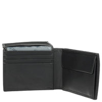 Esquire New Silk - Geldbörse 7cc 11 cm (black) - Markenkoffer