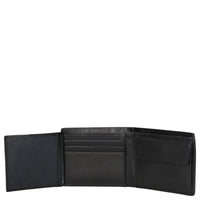 Esquire New Silk - Geldbörse 9cc 11 cm CARDSAFE (black) - Markenkoffer