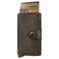 Secrid Vintage Miniwallet - Billetera RFID 6.5 cm (amarillo)