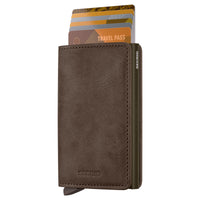 Secrid Vintage Slimwallet - Cartera RFID 6.8 cm (color: marrón cognac)