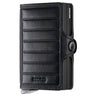 Secrid Twinwallet Emboss Lines - Kreditkartenetui 12cc 10.2 cm RFID (black+)