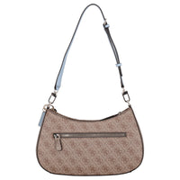 Guess Noelle II Top Zip - Schultertasche 29 cm (latte logo/light blue) - Ansicht 4