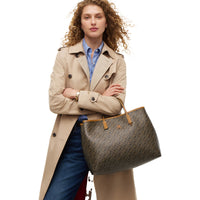Tommy Hilfiger Monoplay Satchel - Bolso de mano 37 cm (black mix)