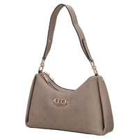 Guess Anise Double Zip - Schultertasche 28.5 cm (dark taupe logo) - Ansicht 2