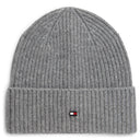 Tommy Hilfiger Flag Cashmere - Beanie (medium grey heather)