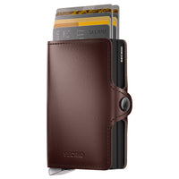 Secrid Dusk Twinwallet - Geldbörse 6cc 10.2 cm RFID (dark brown+) - Ansicht 2