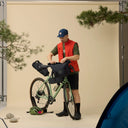 Fjällräven Hoja Handlebar Rolltop - Lenkertasche 23 cm (schwarz) - Ansicht 4