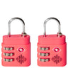 FPM Milano Accessories Padloccks - TSA Schlösser(Paar) (wild watermelon)