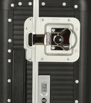 FPM Milano Bank aluminum Spinner 55 M - 4 - Rollen - Kabinentrolley 55/25 cm (caviar black) - Markenkoffer