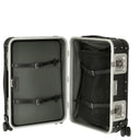 FPM Milano Bank aluminum Spinner 55 M - 4 - Rollen - Kabinentrolley 55/25 cm (caviar black) - Markenkoffer