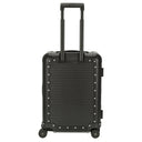 FPM Milano Bank aluminum Spinner 55 M - 4 - Rollen - Kabinentrolley 55/25 cm (caviar black) - Markenkoffer