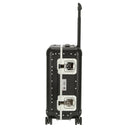 FPM Milano Bank aluminum Spinner 55 M - 4 - Rollen - Kabinentrolley 55/25 cm (caviar black) - Markenkoffer