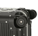 FPM Milano Bank aluminum Spinner 55 M - 4 - Rollen - Kabinentrolley 55/25 cm (caviar black) - Markenkoffer