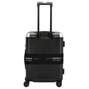 FPM Milano Bank Zip Deluxe Spinner 55 M - 4-Rollen-Kabinentrolley 55 M cm (eclipse black) - Ansicht 4