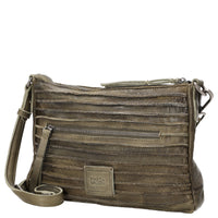 FREDsBRUDER Riffel Crossbag - Umhängetasche 27 cm (khaki green) - Ansicht 2