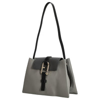 Furla Nuvola S - Schultertasche 27 cm (cenere+soil+nero) - Ansicht 2