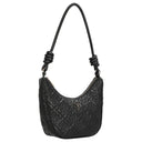 Guess Adelasia Top Zip - Schultertasche 24 cm (Black) - Ansicht 5