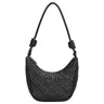 Guess Adelasia Top Zip - Schultertasche 24 cm (Black)