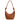 Guess Adelasia Top Zip - Schultertasche 24 cm (Caramel) - Markenkoffer