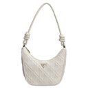 Guess Adelasia Top Zip - Schultertasche 24 cm (off white) - Markenkoffer