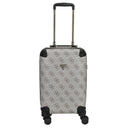 Guess Berta 18 IN - 4-Rollen-Kabinentrolley 53 cm (dark taupe logo)