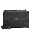Guess Calista XBody Flap - Schultertasche 24 cm (coal logo)