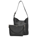 Guess Cresidia II - Beuteltasche (black logo) - Markenkoffer