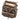 Guess Cresidia II SML - Rucksack (dark taupe logo) - Markenkoffer