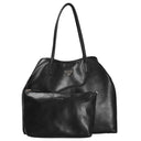 Guess Eco Vittoria - Shopper L mit herausnehmbarer Pouch 40 cm (black) - Markenkoffer
