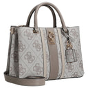 Guess Erenia Girlfriend - Henkeltasche (dark taupe logo) - Markenkoffer
