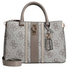 Guess Erenia Girlfriend - Henkeltasche (dark taupe logo) - Markenkoffer