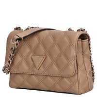 Guess Giully II 2 Compartment Convertible - Umhängetasche Mini 17 cm (beige) - Ansicht 2