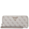 Guess Laurel II SLG Large Zip Around - Geldbörse 12cc 20.5 cm (dark taupe logo)