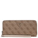 Guess Laurel II SLG Large Zip Around - Geldbörse 12cc 20.5 cm (latte logo)
