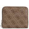Guess Laurel II SLG Small Zip Around - Geldbörse 3cc 11 cm (latte logo)