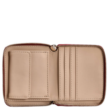 Guess Laurel II SLG Small Zip Around S - Geldbörse 3cc 11 cm (garnet) - Markenkoffer