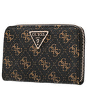 Guess Laurel ll SLG MED Zip - Geldbörse (brown logo) - Markenkoffer