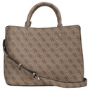 Guess Meridian II Girlfriend - Henkeltasche 30 cm (latte logo) - Markenkoffer