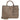 Guess Meridian II Girlfriend - Henkeltasche 30 cm (latte logo) - Markenkoffer