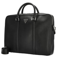 Guess Milano Laptop Bag M - Laptoptasche M 41.5 cm (black) - Markenkoffer