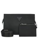 Guess Milano Top Zip - Umhängetasche 22 cm (black) - Markenkoffer