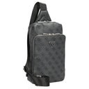 Guess Milano - Umhängetasche 33 cm (black/lime) - Markenkoffer