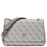 Guess Noelle II Convertible Xbody Flap - Umhängetasche 24 cm (dark taupe logo)