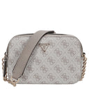 Guess Noelle II Crossbody - Umhängetasche 20 cm (dark taupe logo) - Markenkoffer